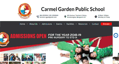 Desktop Screenshot of carmelgardenschool.org
